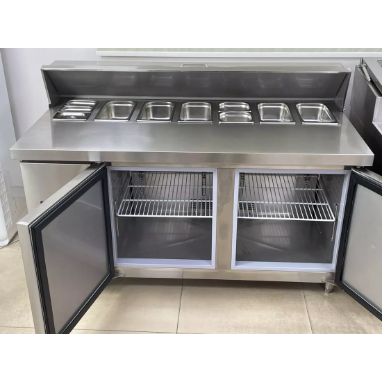 Paslanmaz çelik Soğutmalı Setüstü Salad Bar