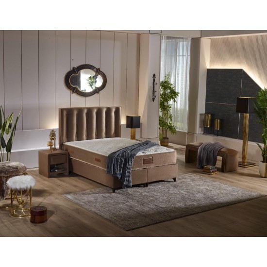 OEM Fabrika Fiyatında Üretici Toptan Döşemeli Yataklar Mobilya Modern King Size Yatak