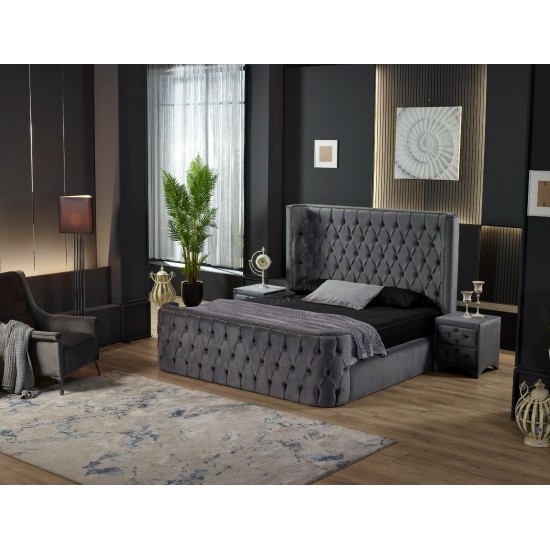 Fabrika Toptan Döşemeli Yatak Seti Mobilyaları