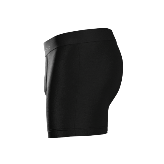 Don-Kayde Micro Modal Siyah Renk Tekli Erkek Boxer Short